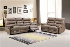Set Soffa Lledr Lledr Modern